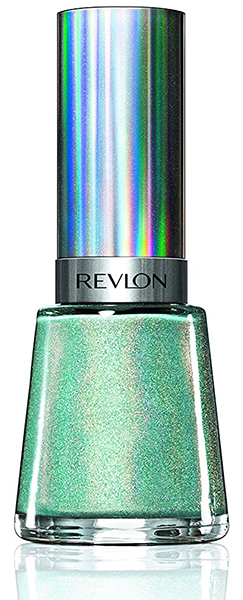 Revlon Nail Enamel, Chip Resistant Nail Polish, Glossy Shine Finish, in Blue/Green, 115 Fairy Dust